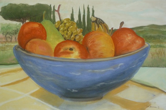 'Früchte'  Pastell 39x59cm  Till Strassen 2013